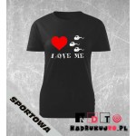 Koszulka z nadrukiem - Love me