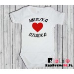 Body dziecięce z nadrukiem - wnuczka dziadka