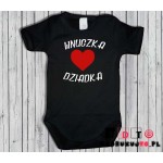 Body dziecięce z nadrukiem - wnuczka dziadka