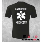 Koszulka z nadrukiem - Ratownik medyczny