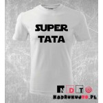 Koszulka z nadrukiem - Super tata